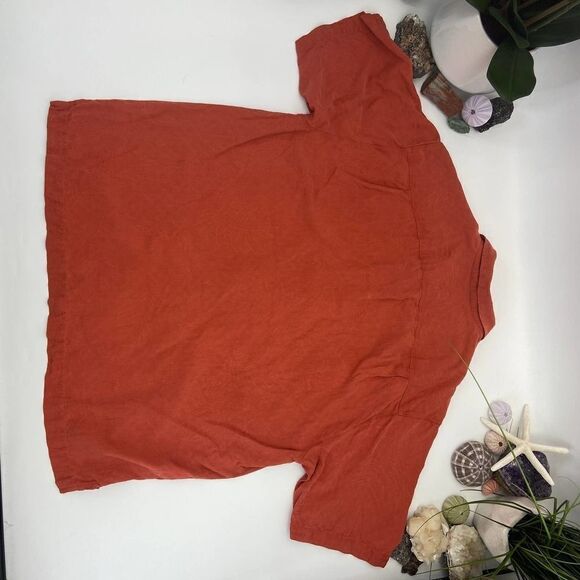 Tommy Bahama Rust Vintage Button and Shirt - Picture 6 of 7